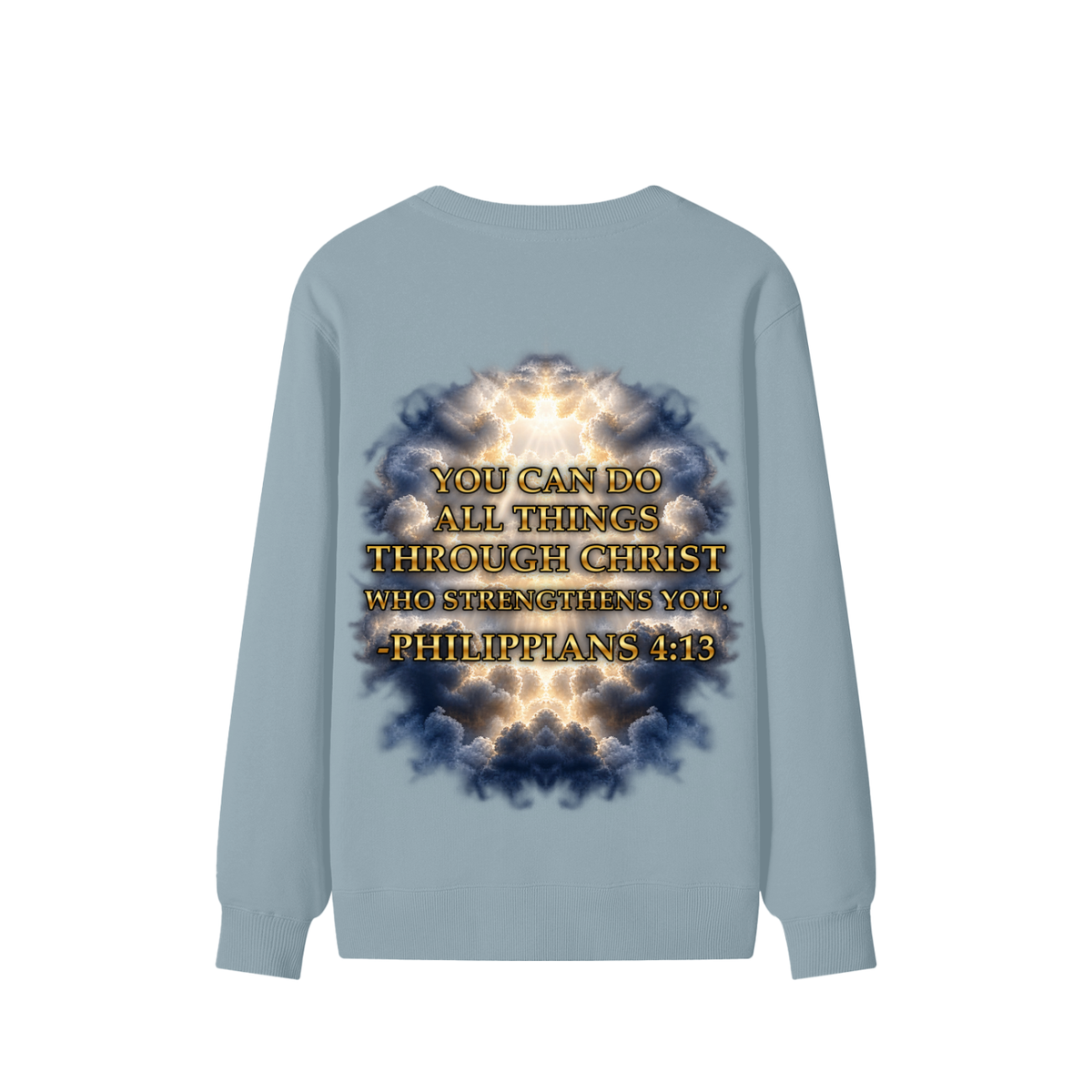 Jubilore "Christ Saves" Classic Unisex Cotton Sweatshirt