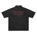 Jubilore Darkhorse Heavyweight Snow-Washed Polo T-Shirt