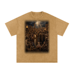 Jubilore "Sodom & Gomorrah" Snow Washed Oversized Cotton T-Shirt