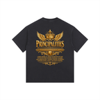 Jubilore "Principalities" Vintage Washed Oversized Cotton T-Shirt