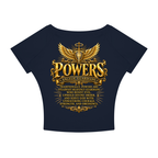 Jubiloré "Powers" Women’s Boatneck Raglan T-Shirt