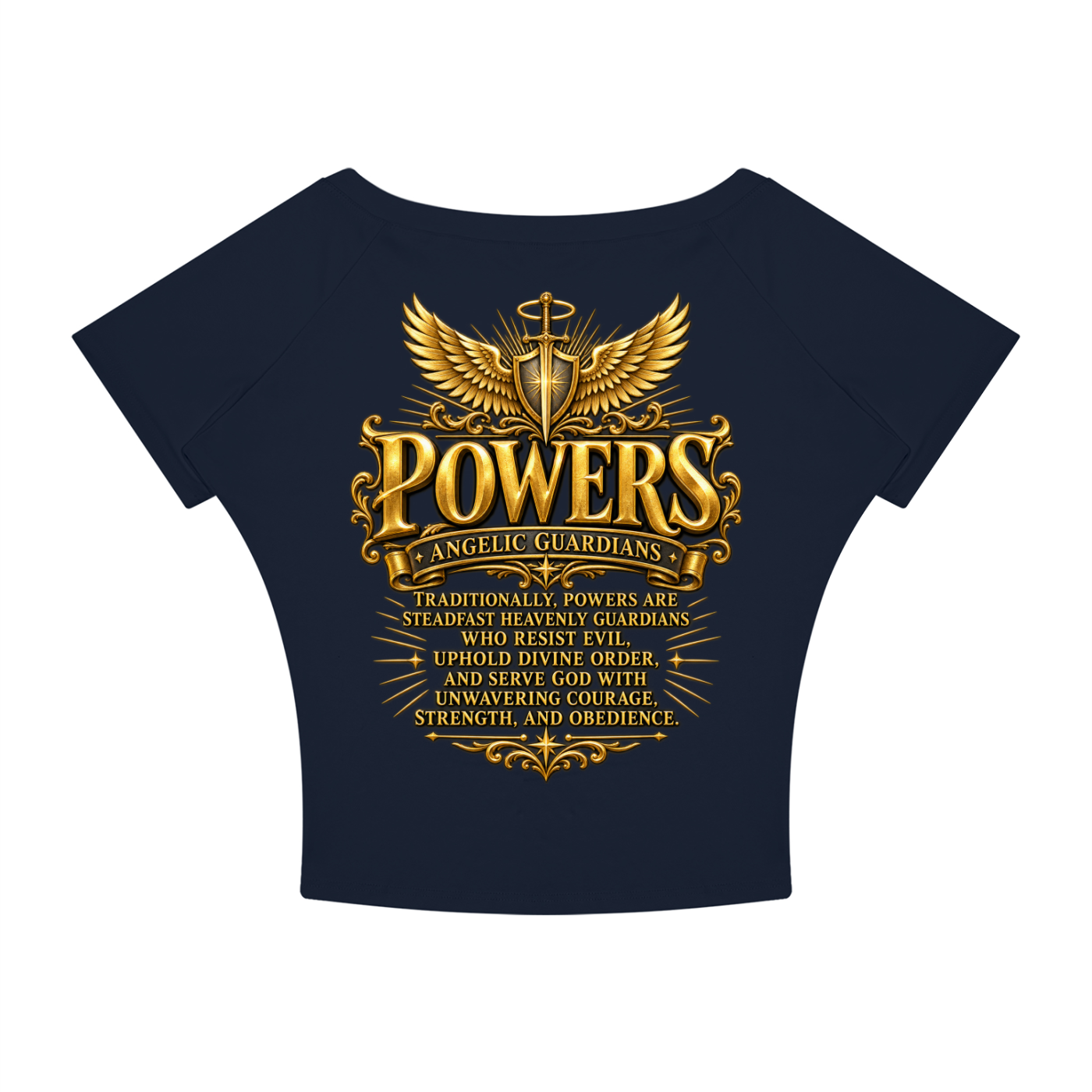 Jubiloré "Powers" Women’s Boatneck Raglan T-Shirt