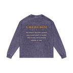 Jubilore Cherubim Acid Wash Oversize Long Sleeve T-Shirt
