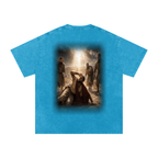 Jubilore “Paul” Snow Washed Oversized Cotton T-Shirt