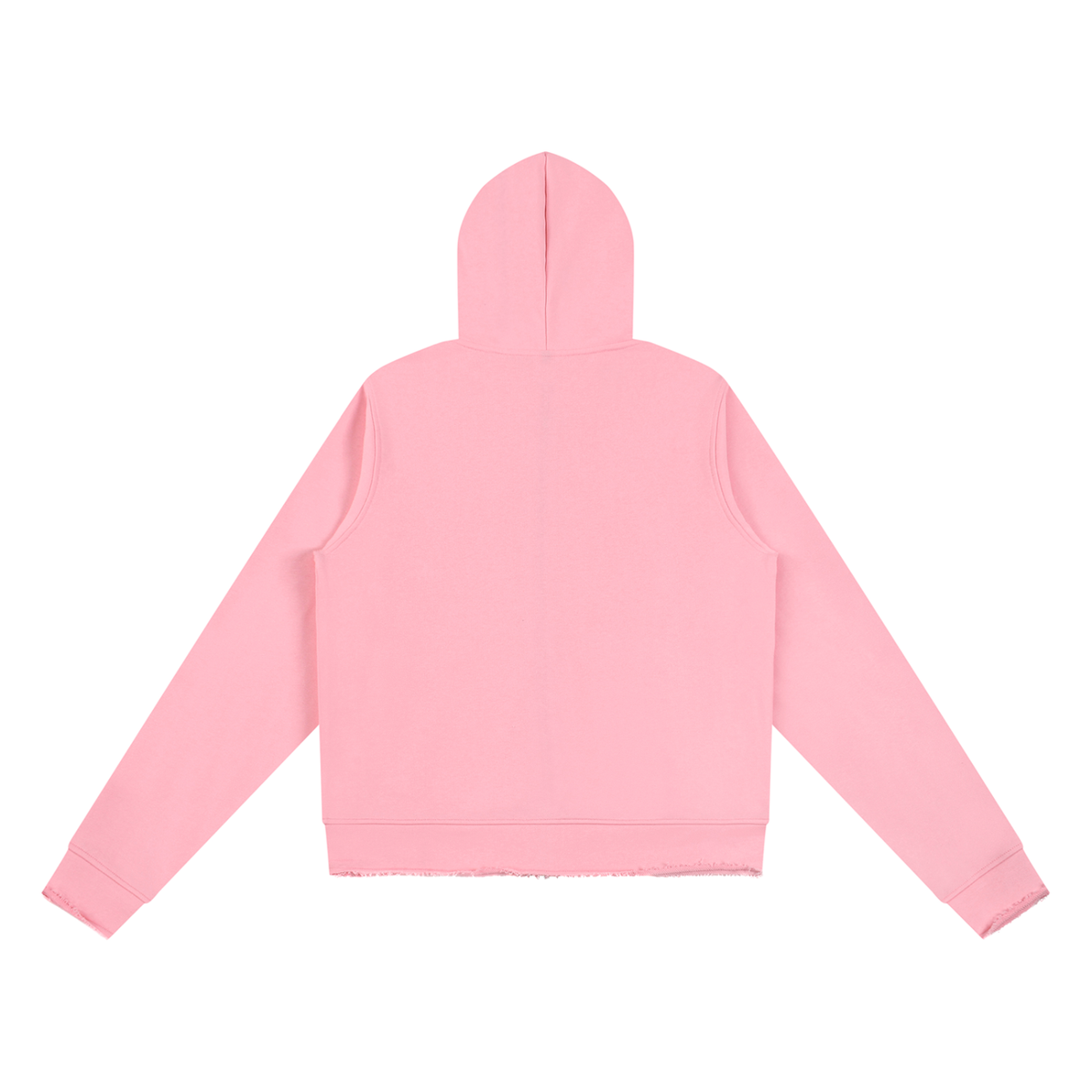 Jubiloré Women’s Raw Edge Full Zip Hoodie