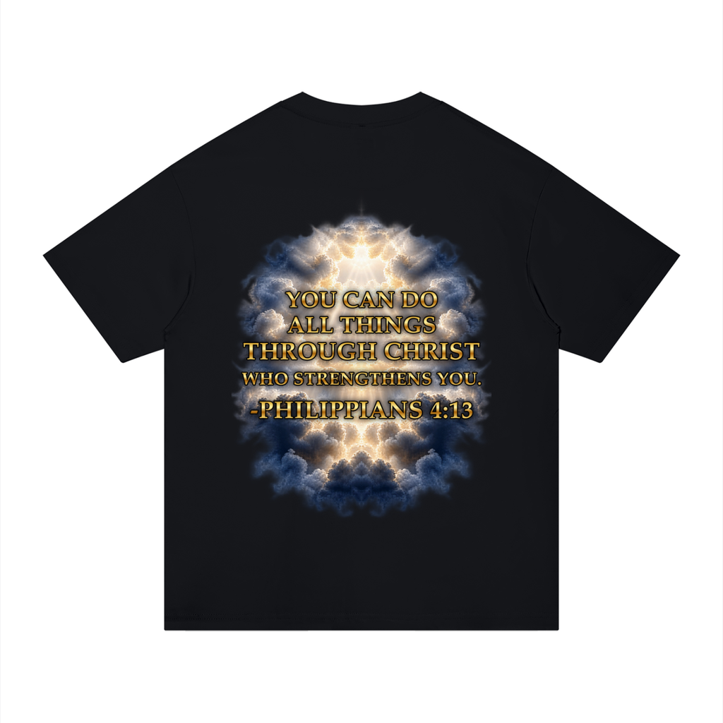 Jubilore "Christ Saves" Unisex Regular Fit Cotton T-Shirt