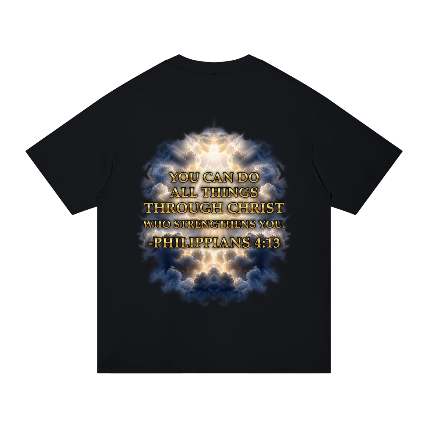 Jubilore "Christ Saves" Unisex Regular Fit Cotton T-Shirt