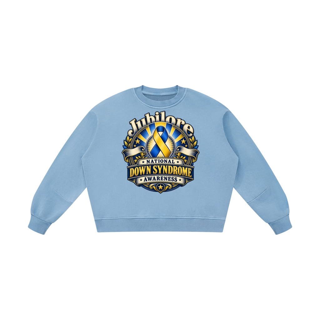 Jubilore "NAE" Unisex Boxy Vintage Washed Sweatshirt
