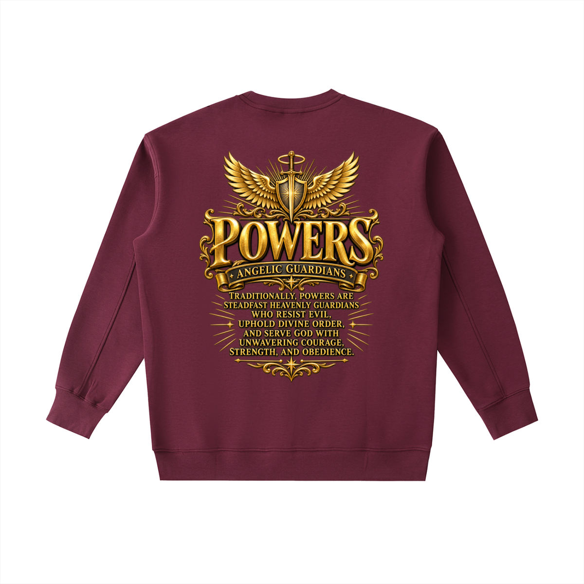 Jubilore "Powers" Essential Heavyweight Crewneck Sweatshirt