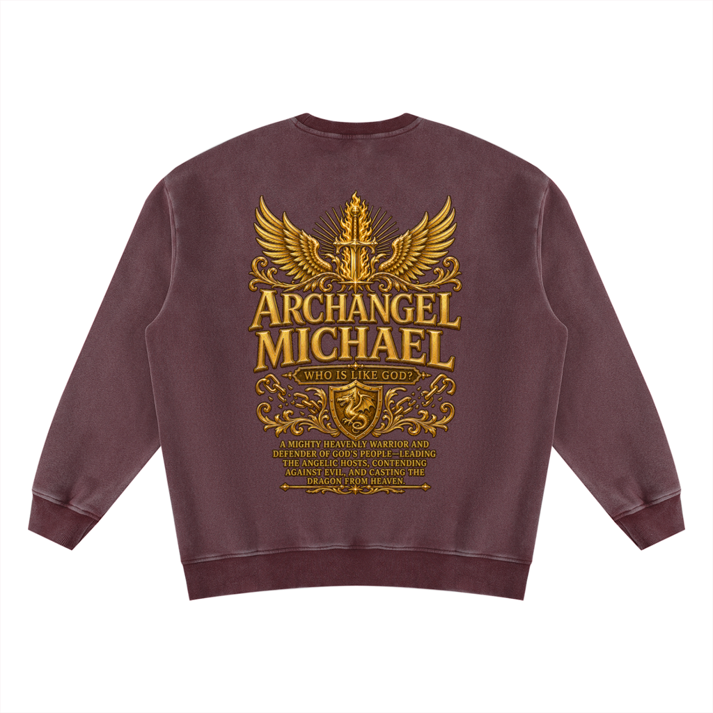 Jubilore "Michael" Unisex Vintage Wash Fleece Sweatshirt