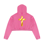 Jubiloré "BCA" Women’s Mineral Washed Crop Hoodie
