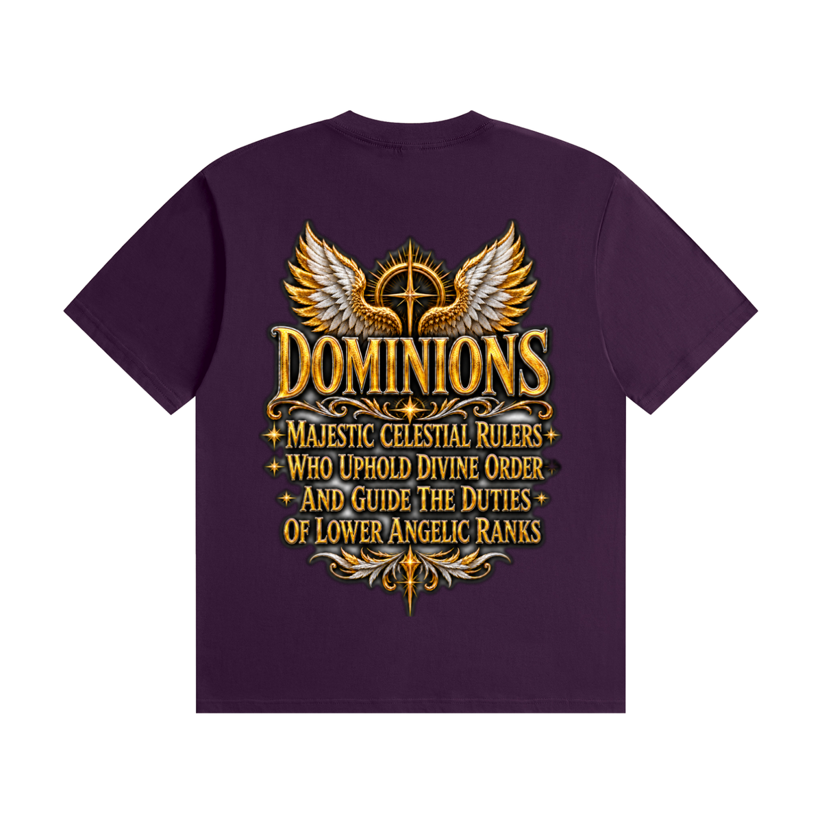 Jubilore "Dominions" Unisex Seamless Cotton T-Shirt