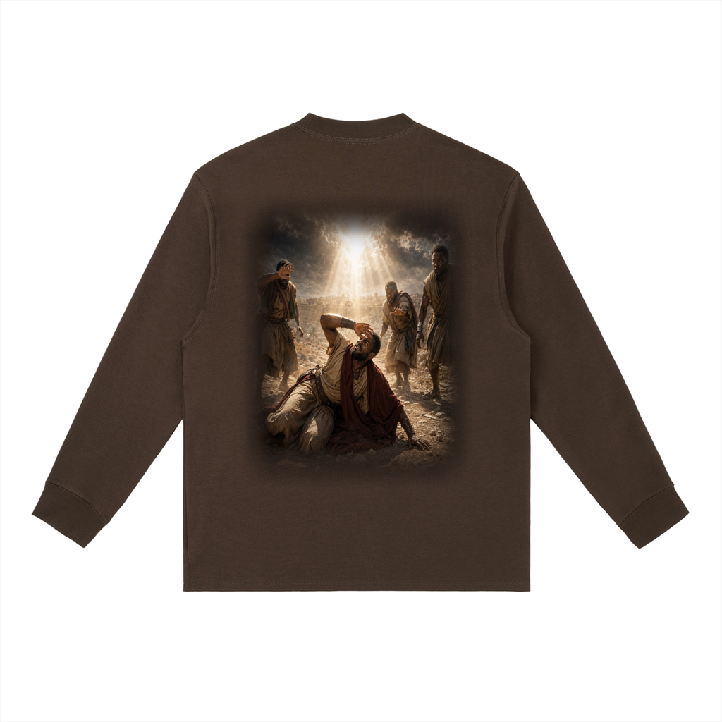 Jubilore "Paul" Essential Crewneck Long-Sleeve T-Shirt