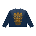 Jubilore "Michael" Unisex Sunfade Boxy Long Sleeve T-Shirt