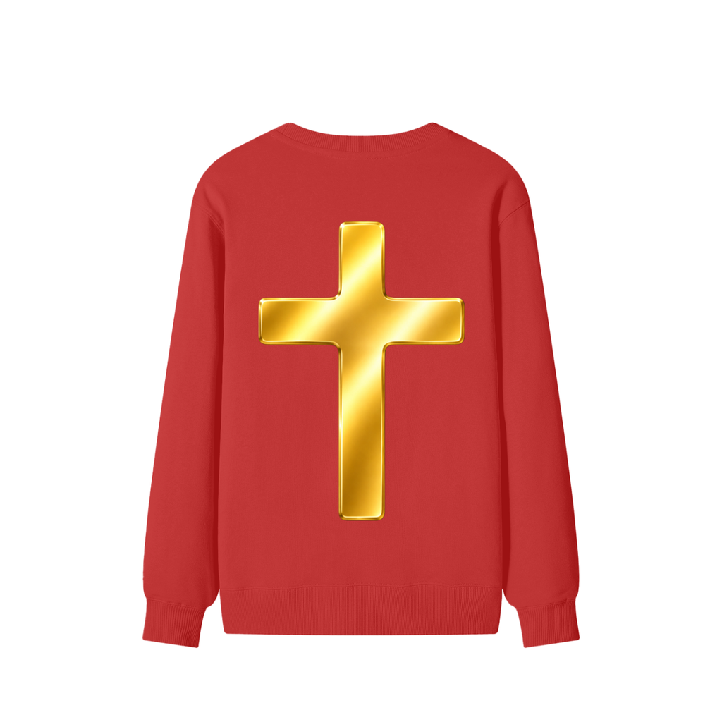 Jubilore "Jesus Is LORD" Classic Unisex Cotton Sweatshirt