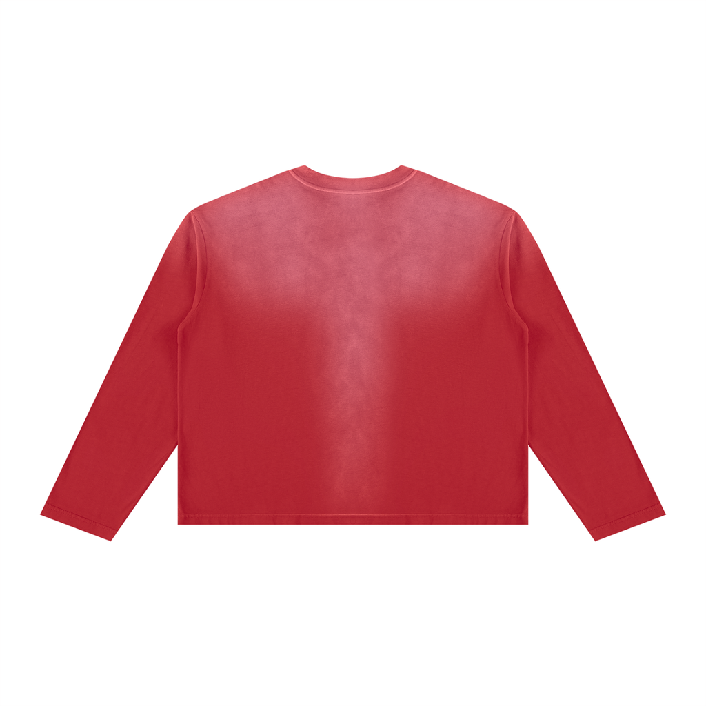 Jubilore "NAE" Unisex Sunfade Boxy Long Sleeve T-Shirt