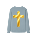 Jubilore "Jesus Is LORD" Classic Unisex Cotton Sweatshirt