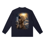 Jubilore “Moses” Essential Crewneck Long-Sleeve T-Shirt