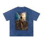 Jubilore “Moses” Snow Washed Oversized Cotton T-Shirt