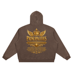 Jubilore "Principalities" Unisex Vintage Wash Waffle Boxy Hoodie