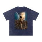 Jubilore “Moses” Snow Washed Oversized Cotton T-Shirt