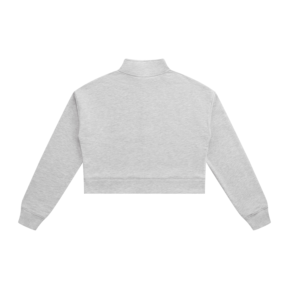 Jubiloré Women's Crop Quarter-Zip Sweatshirt