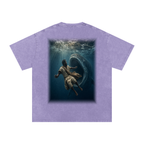 Jubilore "Jonah" Snow Washed Oversized Cotton T-Shirt