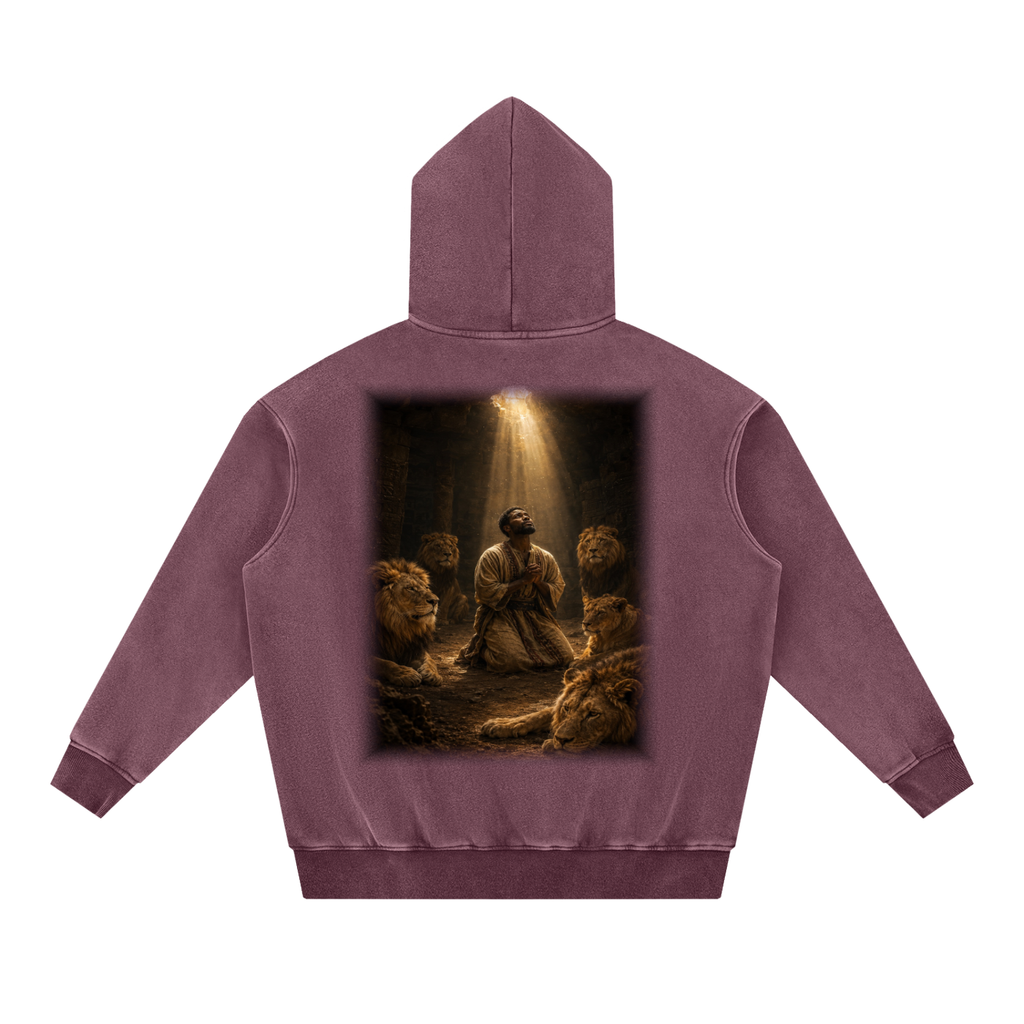Jubilore "Daniel" Snow Wash Fleece Oversize Hoodie