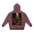 Jubilore "Daniel" Snow Wash Fleece Oversize Hoodie