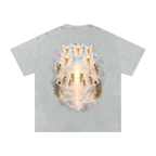 Jubilore Snow Washed Oversized Cotton T-Shirt