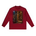 Jubilore “Moses” Essential Crewneck Long-Sleeve T-Shirt