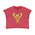 Jubilore Seraphim Unisex Vintage Wash Raw Edge Boxy T-Shirt