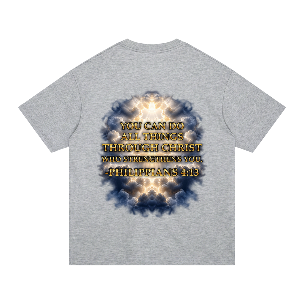 Jubilore "Christ Saves" Unisex Regular Fit Cotton T-Shirt