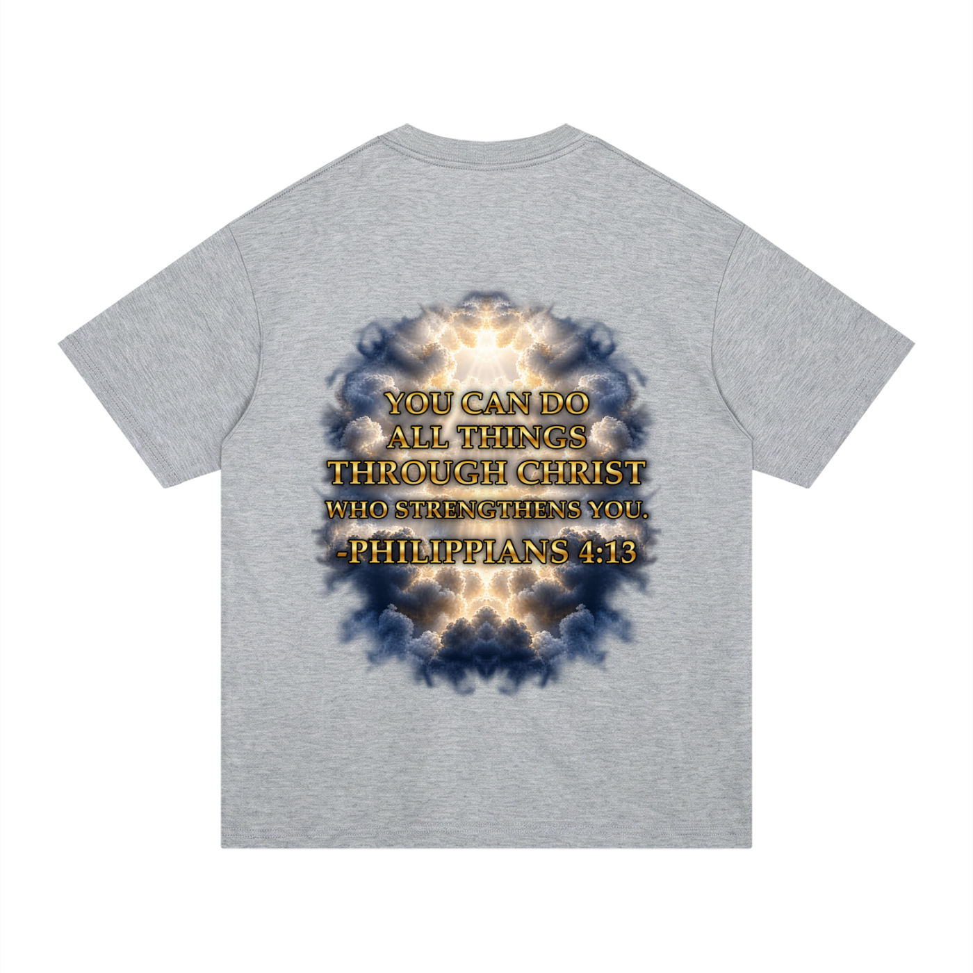 Jubilore "Christ Saves" Unisex Regular Fit Cotton T-Shirt