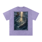 Jubilore "Jonah" Snow Washed Oversized Cotton T-Shirt