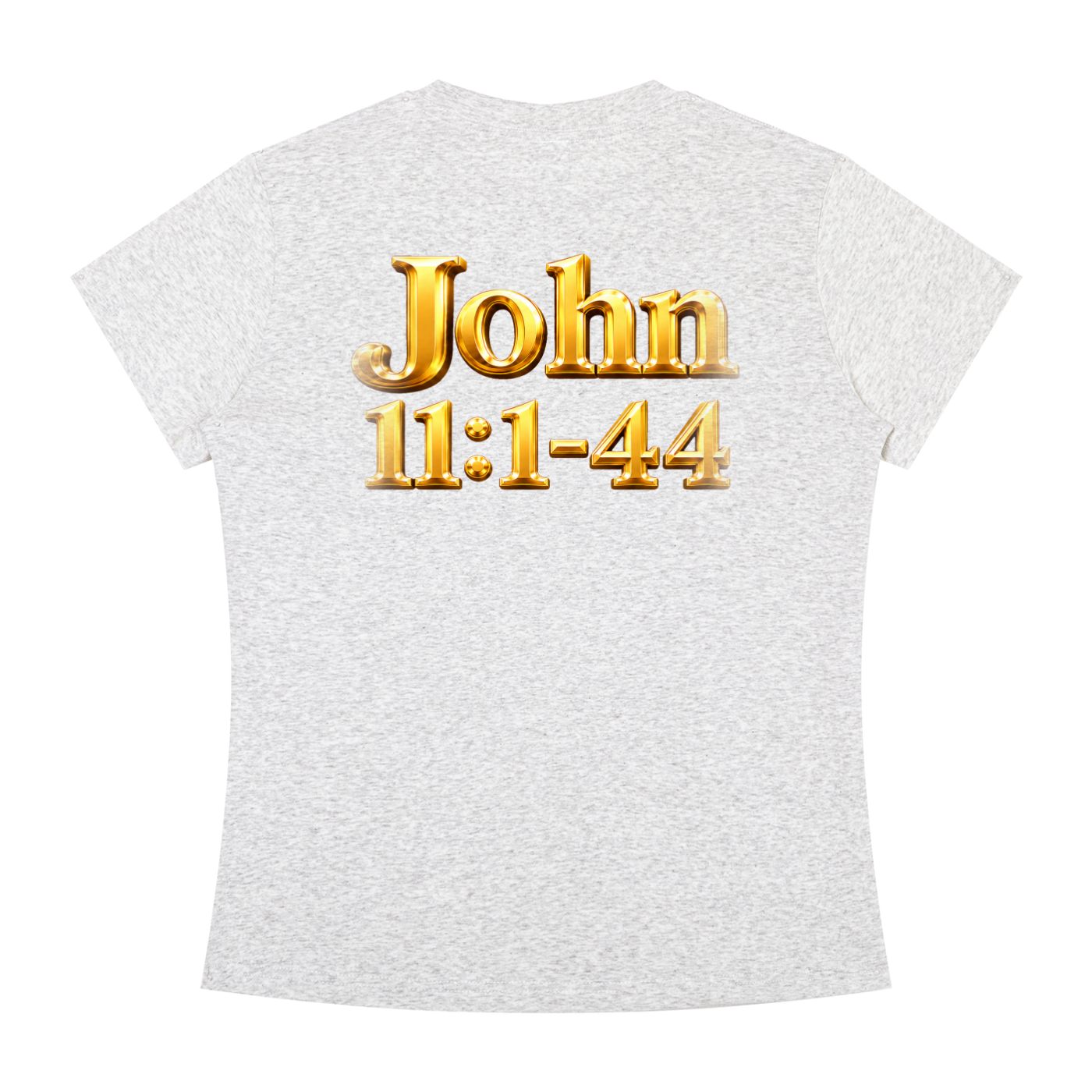 Jubiloré “Jesus Resurrects Lazarus” Women's Slim Fit Crewneck T-Shirt