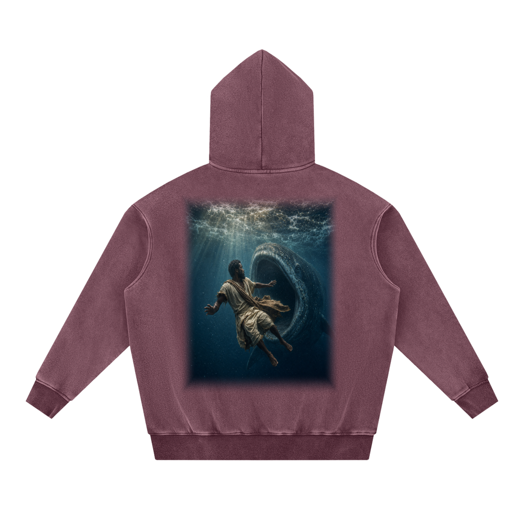 Jubilore "Jonah" Snow Wash Fleece Oversize Hoodie