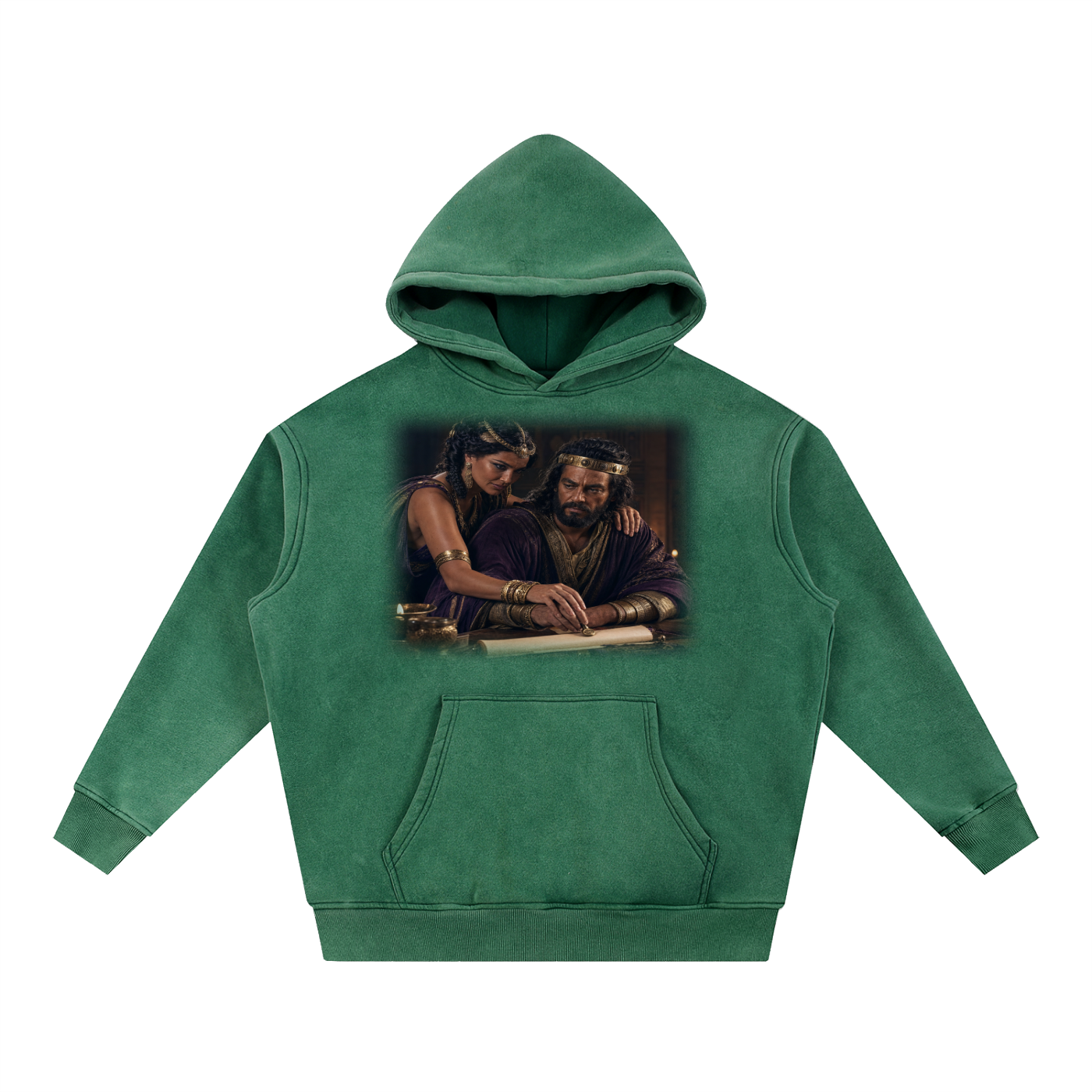 Jubilore "Jezebel" Snow Wash Fleece Oversize Hoodie