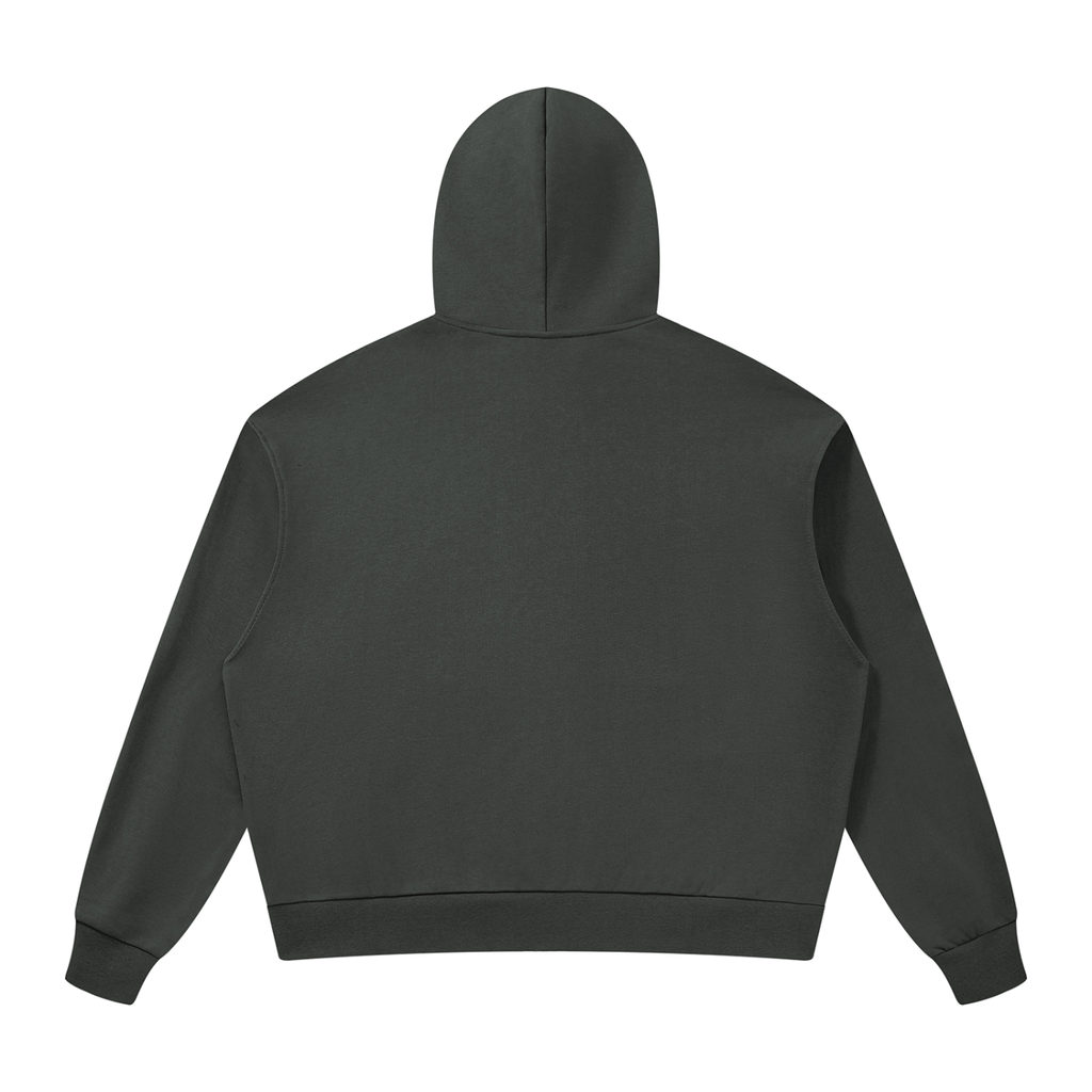 Jubilore Unisex Drop Shoulder Full Zip Hoodie