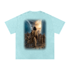 Jubilore “Moses” Snow Washed Oversized Cotton T-Shirt