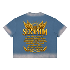 Jubilore Seraphim Unisex Boxy Sunfade Vintage Wash T-Shirt