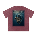 Jubilore "Jonah" Snow Washed Oversized Cotton T-Shirt