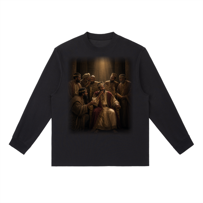 Jubilore "Daniel" Essential Crewneck Long-Sleeve T-Shirt