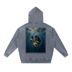 Jubilore "Jonah" Snow Wash Fleece Oversize Hoodie