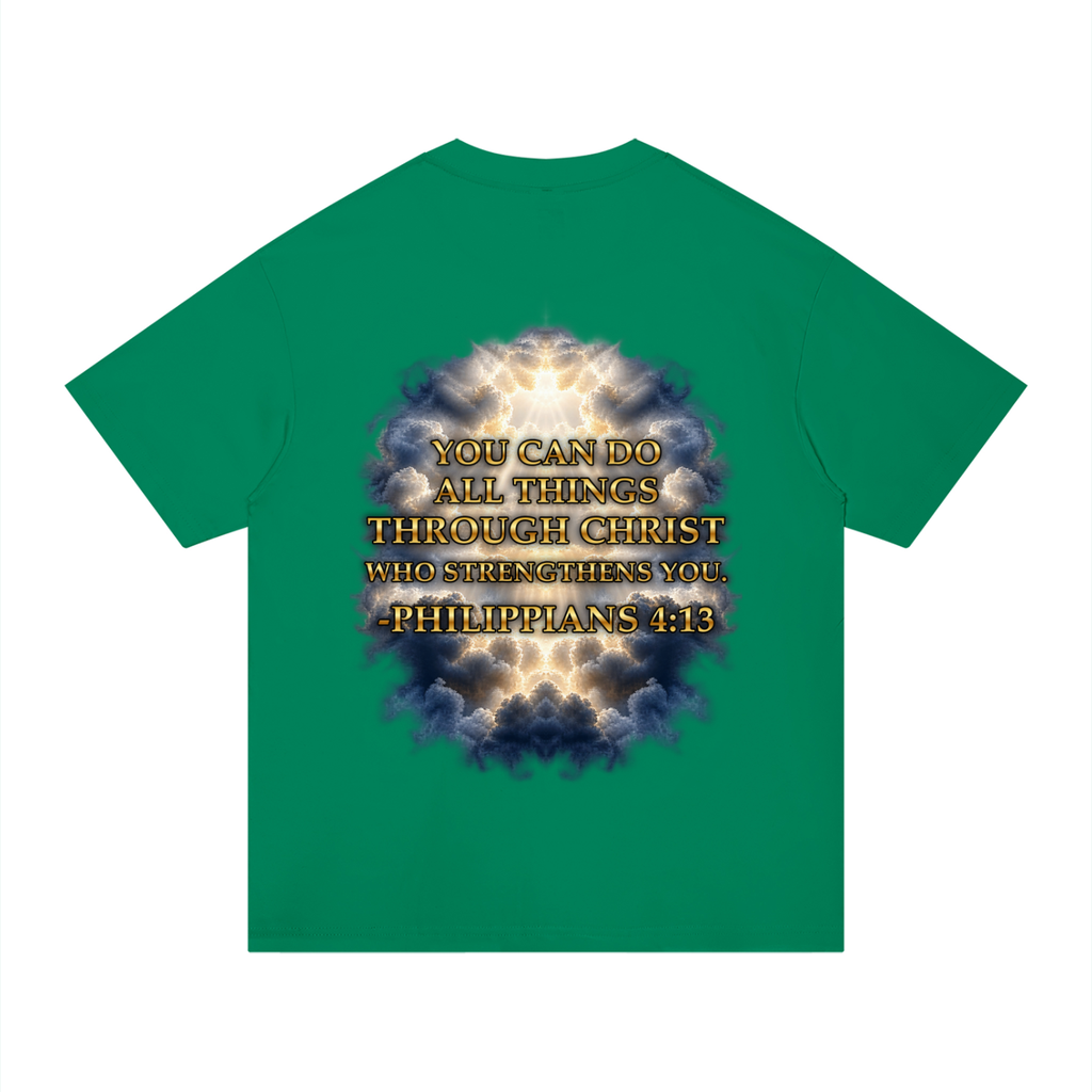 Jubilore "Christ Saves" Unisex Regular Fit Cotton T-Shirt