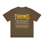 Jubilore Thrones Unisex Regular Crewneck T-Shirt