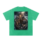 Jubilore "Noah" Snow Washed Oversized Cotton T-Shirt
