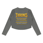 Jubiloré Thrones Women's Vintage Wash Slim T-Shirt