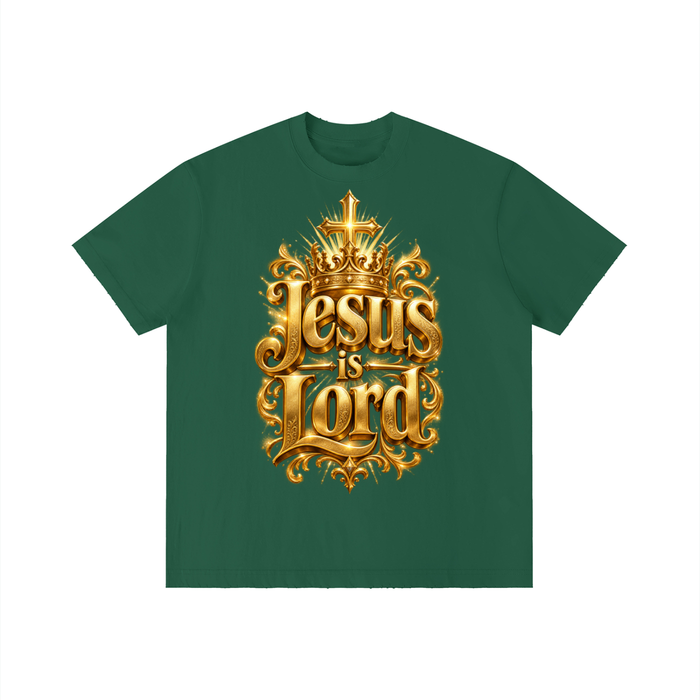 Jubilore "Jesus Is LORD" Unisex Vintage Wash Distressed T-Shirt