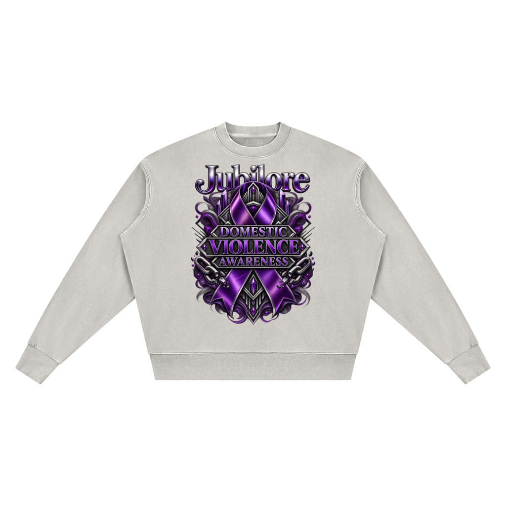 Jubilore "DVA"  Vintage Wash Crewneck Sweatshirt